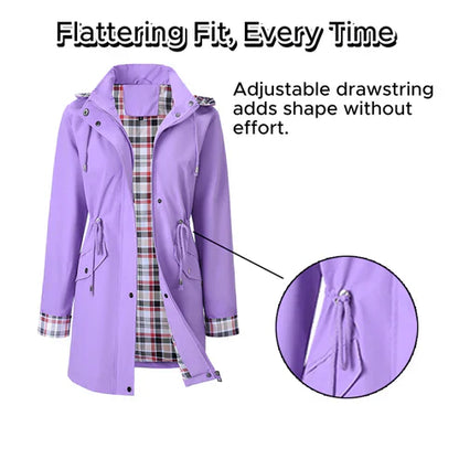 ❤️‍🔥New Arrival-50% Off🥰Solid Color Casual Jackets, Waterproof and Windproof Coats, Hooded Windbreakers
