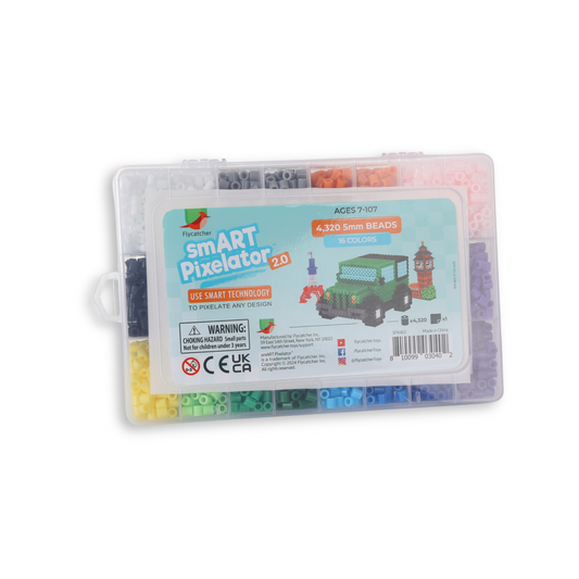 Bead Refill Pack – 4,300 Colorful Beads for smART Pixelator® 2.0