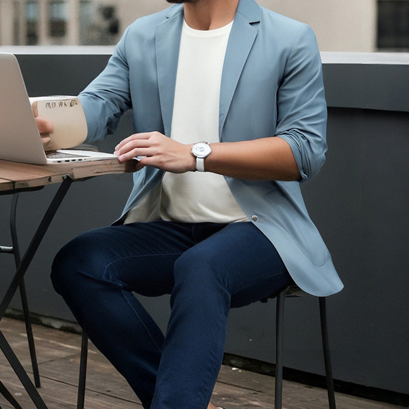 Men's Four-Season Lightweight Blazer (50% OFF)