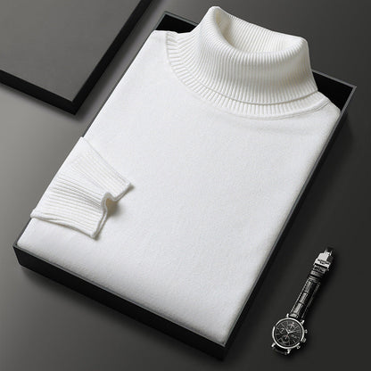 ✨Men's Solid Color Premium Turtleneck Sweater