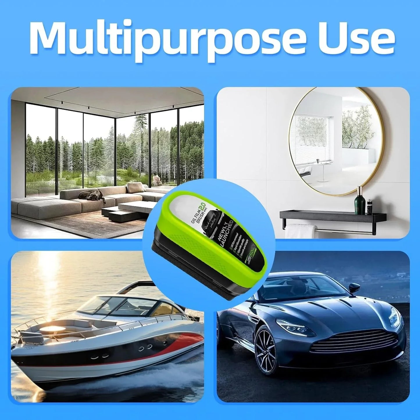 🖤2026 New Year · 30% OFF🖤 Brush for removing oil films, especially for cars!