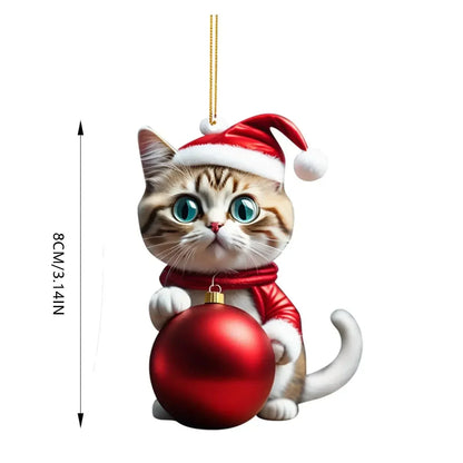 🎅🏻Christmas Cat Ornaments😻