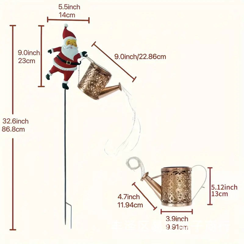 🎅Christmas Sale🎄50K+ SOLD! 🎁✨Christmas Solar Kettle Light & Lantern Garden Decor Collection💕